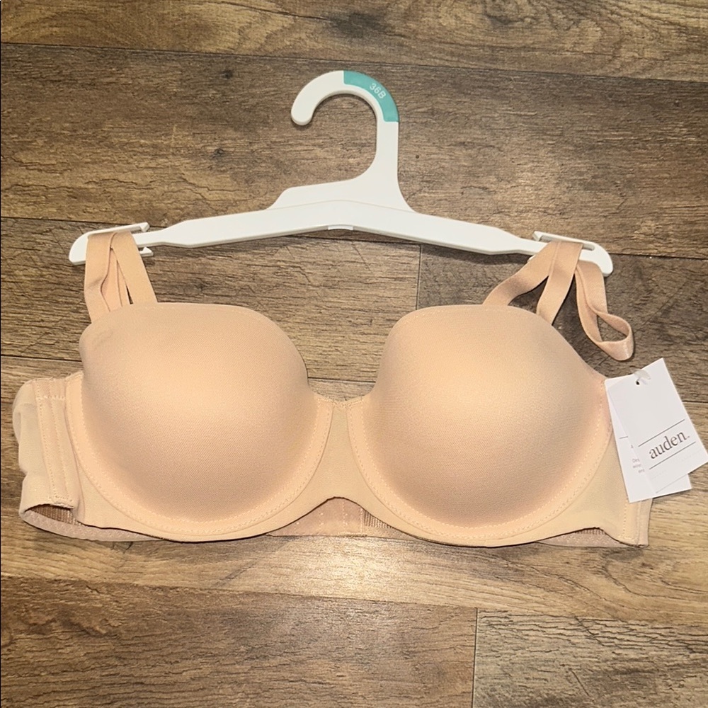 Auden bra 36B nude wear your way lightly lined adjustable new